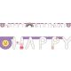 Peppa Wutz Confetti Happy Birthday Schild