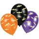 Halloween Bats leuchtender Ballon im Dunkeln, 6 Stk 11 Zoll (27,5 cm)