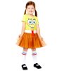 SpongeBob Schwammkopf Mädchen Verkleidung 4-6 Jahre