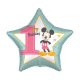 Disney Mickey  Star Erster Geburtstag Folienballon 43 cm