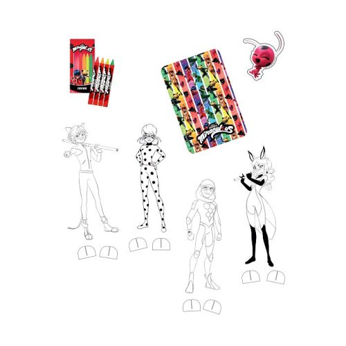 Miraculous Geschichten von Ladybug und Cat Noir Partyspiel-Set 24-tlg