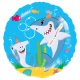 Tiere Friendly Shark Folienballon 43 cm