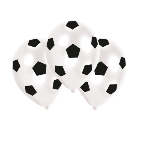 Fußball Kick It Luftballon, 6-teilig Luftballon 11 Zoll (27,5 cm)