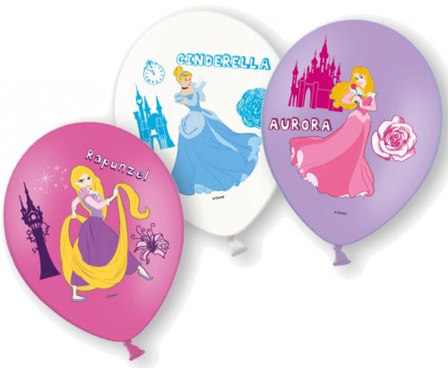 Disney Prinzessin Magic Ballon, Luftballon 6 Stück 11 inch (27,5cm)
