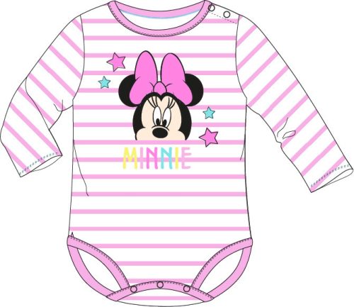 Disney Minnie  Gestreifter Baby-Body, Strampler (68-92)