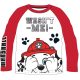 Paw Patrol Red Kinder Langarmshirt, Top 98-128 cm