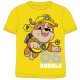 Paw Patrol Rubble Kinder Kurzarm-Shirt, Oberteil 104-134 cm