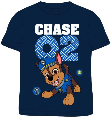 Paw Patrol Chase Kinder Kurzarmshirt, Oberteil 104-134 cm