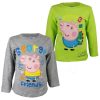 Peppa Wutz George Kinder Langarmshirt, Oberteil 92-116 cm