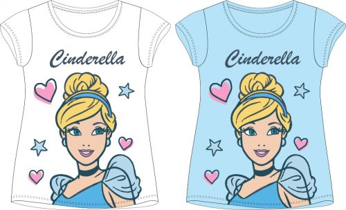 Disney Prinzessin kurzes Kinder-T-Shirt, Oberteil 98-128 cm