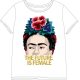 Frida Kahlo Future Damen Kurz T-Shirt, oberteil S-XL