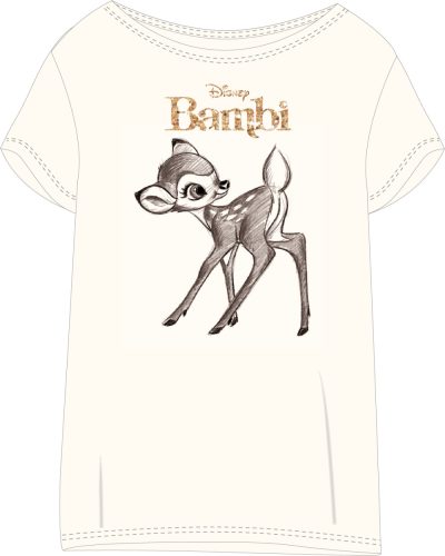 Disney Bambi kurzes Damen Nachthemd S-XL