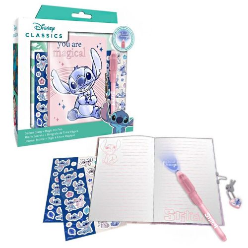 Disney Lilo und Stitch Magical Notizbuch + magisches Stiftset