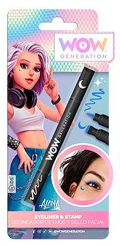 WOW Generation blauer Eyeliner und Stempelset