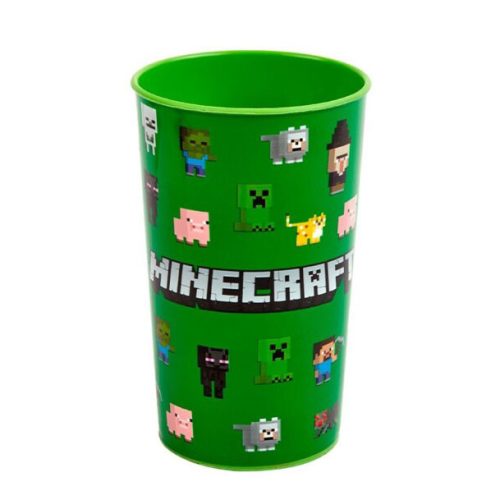 Minecraft Green Plastikbecher 250 ml