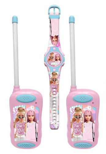 Barbie Walkie Talkie + digitale Uhr Set