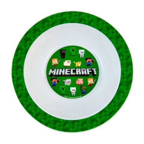 Minecraft Green Kunststofftiefer Teller