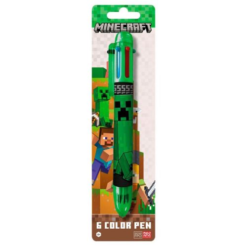 Minecraft Boom 6-farbiger Stift