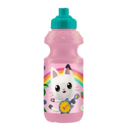 Gabby's Dollhouse Smoothie Land Plastikflasche, Sportflasche 350 ml