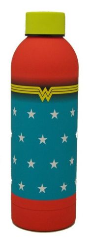 Wonder Woman Star Soft-Touch-Wasserflasche, Sportflasche 700 ml