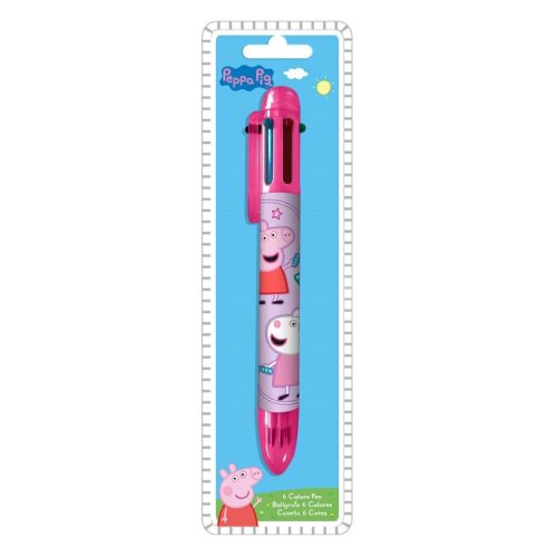 Peppa Wutz Pink 6-Farben-Stift