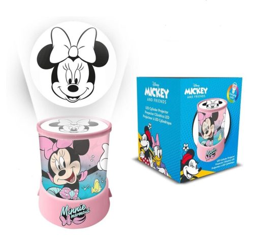 Disney Minnie  Mermaid 2-in-1 Projektor, Lampe, Nachtlicht