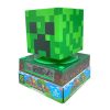 Minecraft Creeper 3D Nachtlicht und Wecker