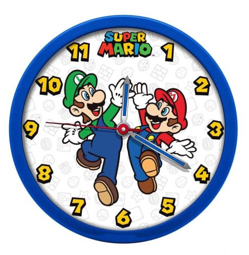 Super Mario Victory Wanduhr 25 cm