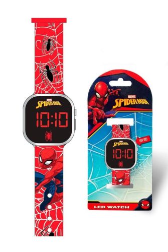 Spiderman Web digitale LED-Uhr