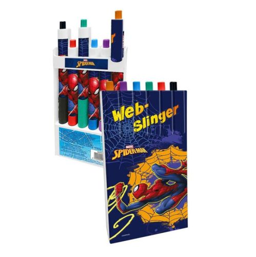 Spiderman Web-Slinger Farbige Stift Set 6 Stk