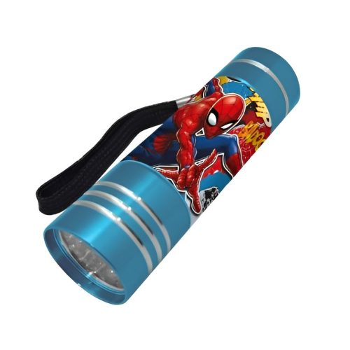 Spiderman Light Blue LED-Taschenlampe