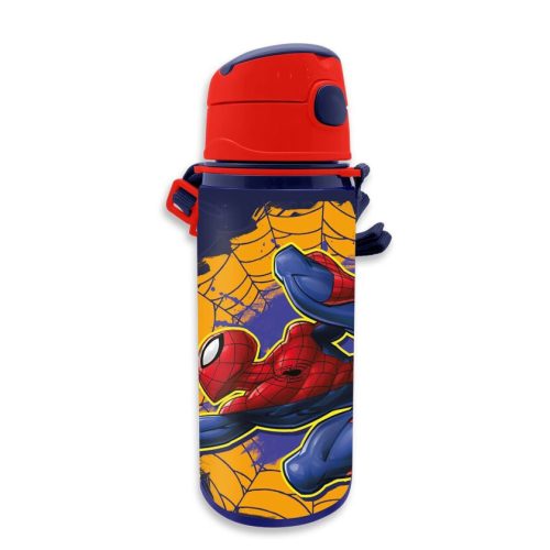 Spiderman Web-Slinger Aluminiumflasche mit Clip 600 ml