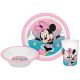 Disney Minnie  Mermaid Geschirrset, Mikrokunststoffset in Box