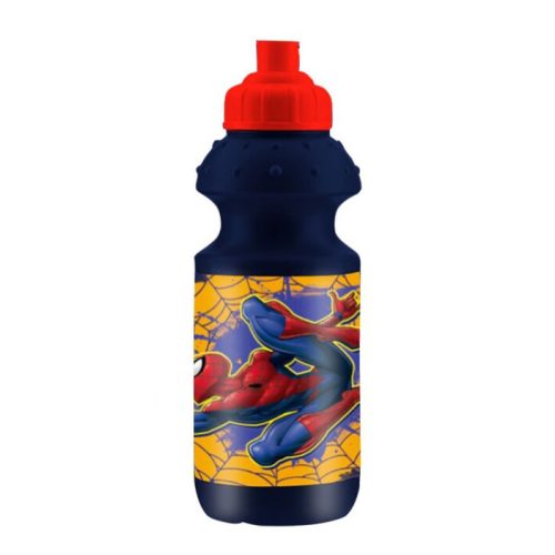 Spiderman Web-Slinger Plastikflasche, Sportflasche 350 ml