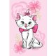 Disney Marie Pink Flower Katzenfleece-Decke 100x150cm