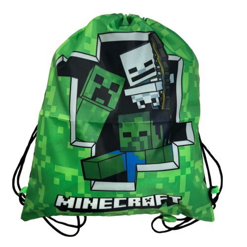 Minecraft Creeper  Sporttasche Turnbeutel 37 cm