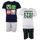 Minecraft kurze Kinderpyjamas 6-12 Jahre