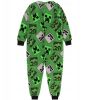 Minecraft Kinder lange Pyjama, Overall 3-10 Jahre