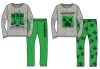 Minecraft Kinder lange Pyjamas 8-12 Jahre