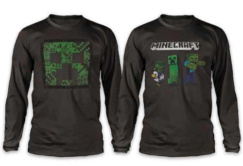 Minecraft Kinder langärmeliges T-Shirt, Oberteil 8-12 Jahre