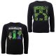 Minecraft Dark Kinder Langarmshirt, Oberteil 8-12 Jahre