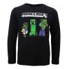 Minecraft Dark Kinder Langarmshirt, Oberteil 8-12 Jahre