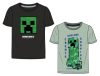 Minecraft Kinder kurzärmeliges T-Shirt, Oberteil 6-12 Jahre