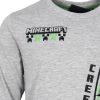 Minecraft Kinder Langarmshirt, Oberteil 6-12 Jahre