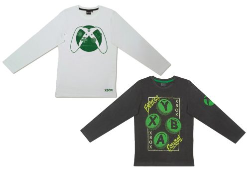 Xbox Kinder Langärmliges T-Shirt, Oberteil 6-12 Jahre