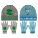 Minecraft Kinder Mütze + Handschuh Set 54-56 cm