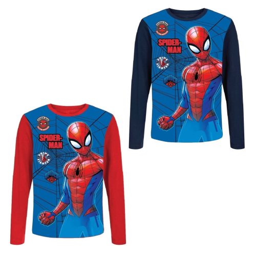 Spiderman Crime Fighter Kinder Langarm-Shirt, Oberteil 3-8 Jahre