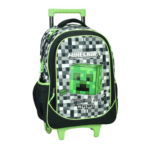 Minecraft Grey Stone Rollschultasche 46 cm