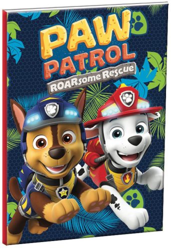 Paw Patrol Dino Rescue B/5 Liniertes Notizbuch 40 Blatt