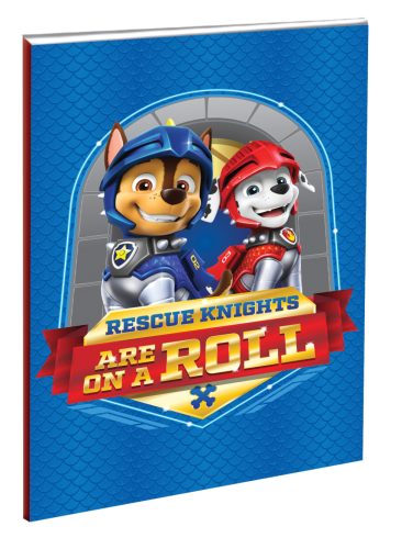 Paw Patrol Knights B/5 liniertes Heft, 40 Blätter